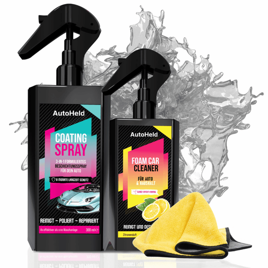 Autoheld™ – Platin Autopflege - Set - AutoHeld